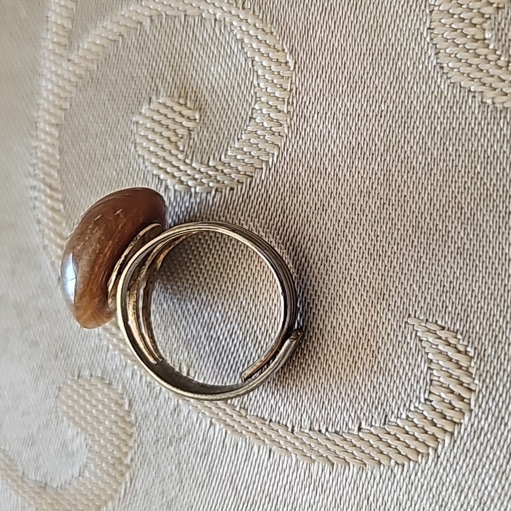 Adjustable brown ring - Picture 3 of 3